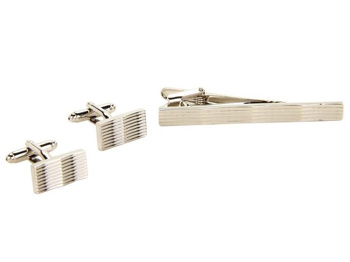 Stacy Adams Cuff Link/tie Bar Set 89139