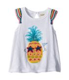 Hatley Kids - Sweet Pineapple Crochet Trim Tank Top