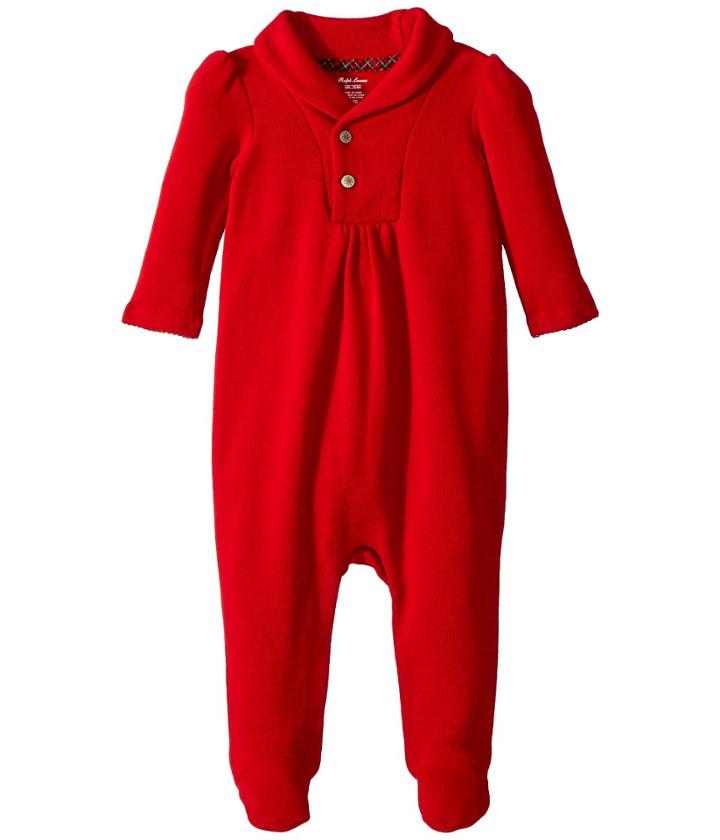 Ralph Lauren Baby - French-rib Coverall