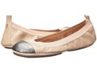 Yosi Samra Samantha Soft Leather Fold Up Flat W/ Contrast Cap Toe