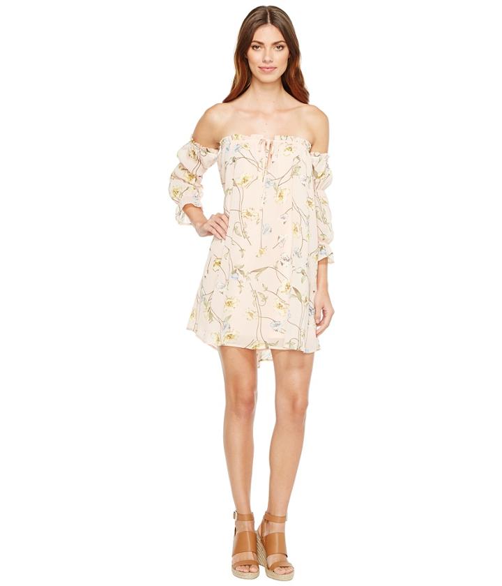 Brigitte Bailey - Geneveive Off The Shoulder Floral Dress
