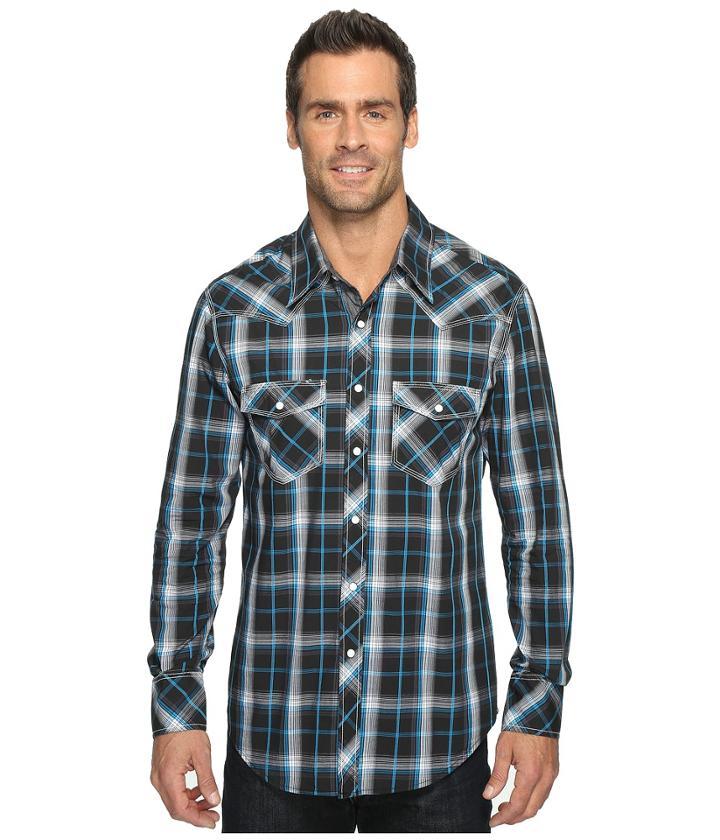 Rock And Roll Cowboy - Long Sleeve Snap B2s1245