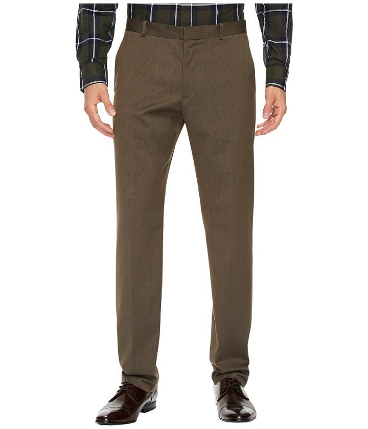 Perry Ellis - Stretch Solid Texture Dress Pants