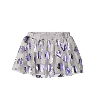 Stella Mccartney Kids - Honey Tulle Skirt W/ Metallic Seashells
