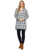 Dylan By True Grit - Jessie Tunic Flannel Plaid 100% Yarn-dye