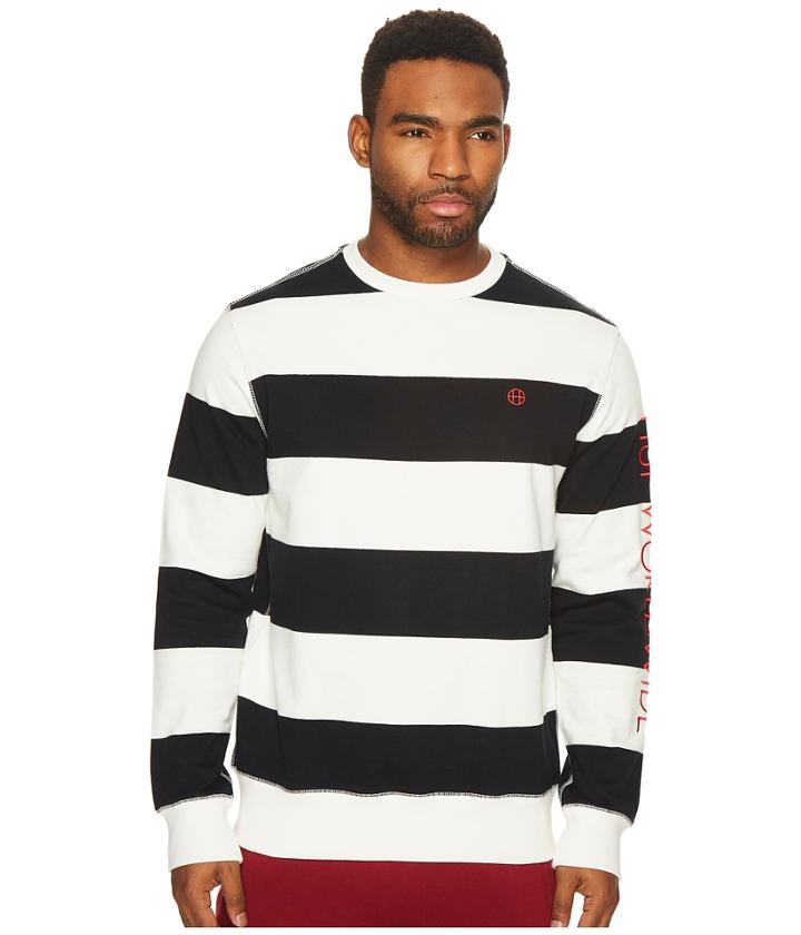 Huf - Catalina Stripe Crew Fleece