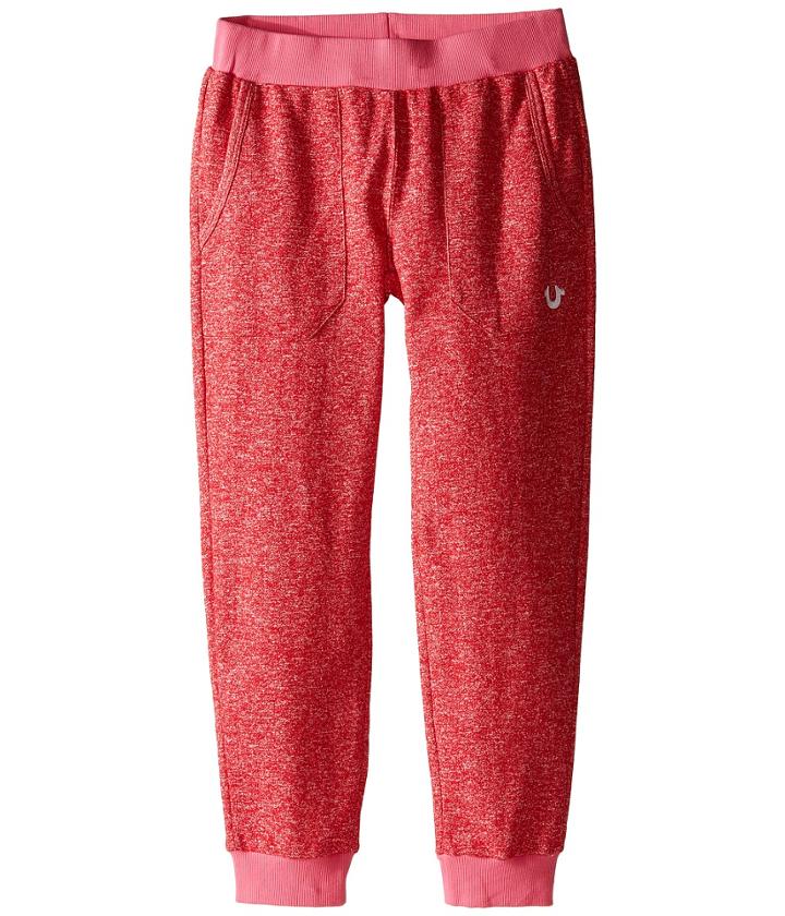 True Religion Kids - Mineral Wash Fleece Crop Pants