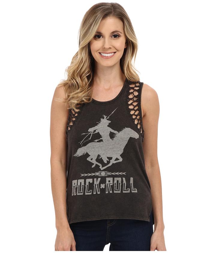 Rock And Roll Cowgirl - Knit Tank Top 49-6244