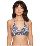 Tommy Bahama - Paisley Paradise Reversible Halter Bikini Top