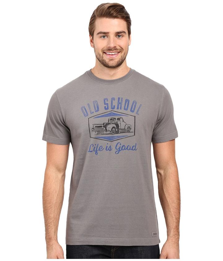 Life Is Good - Old School Truck Crusher Tee