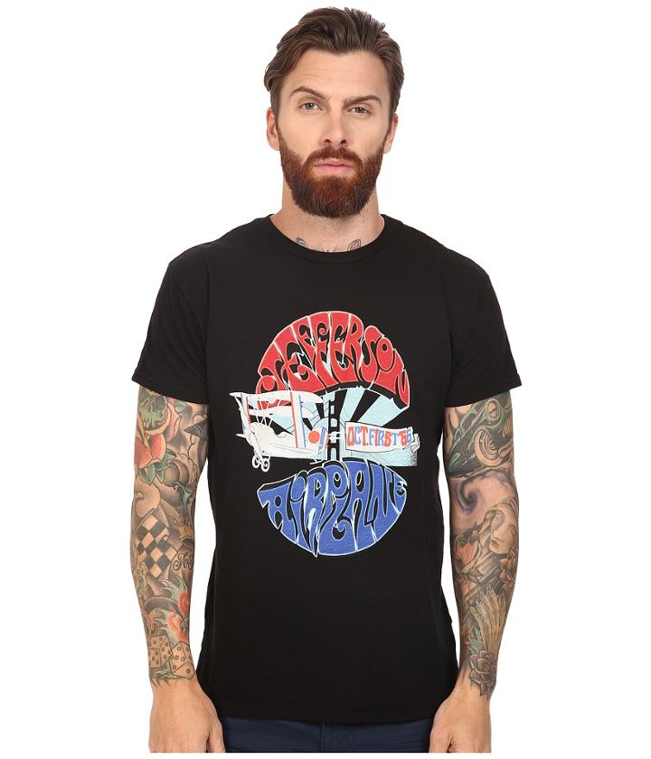 The Original Retro Brand - Short Sleeve Slub Jefferson Airplane Tee