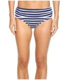 Tommy Bahama - Breton Stripe High-waist Bikini Bottom