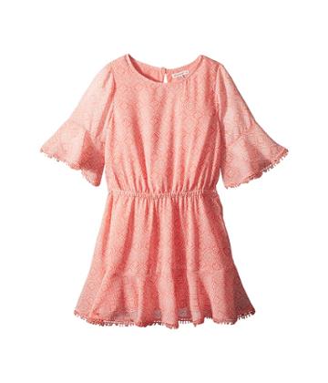 Ella Moss Girl - Flounce Chiffon Dress