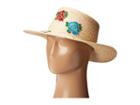 Hat Attack - Rose Patch Boater Blogger Collaboration Hat W/ The Wardrobes