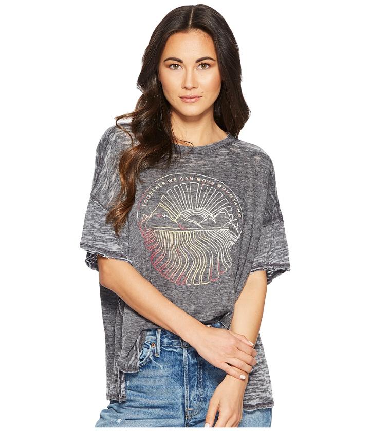 Free People - Graphic Jordan Tee