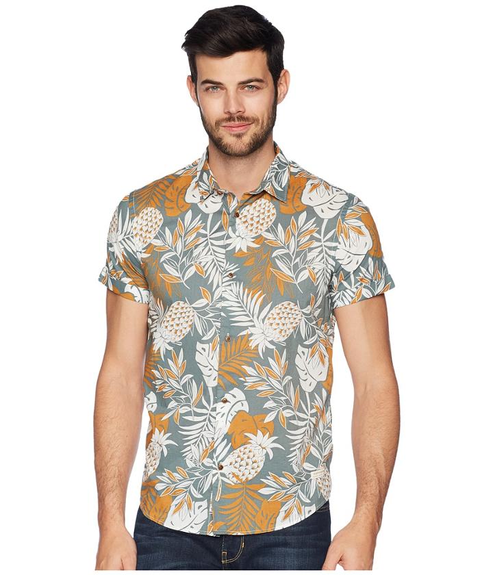 Scotch &amp; Soda - All Over Printed Cotton Voile Shirt