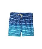 Appaman Kids - Ombre Dot Print Mid Length Swim Trunks