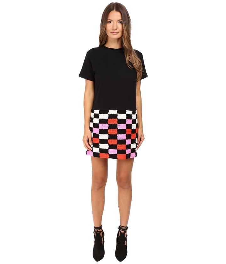 Mcq - Crochet Block Dress