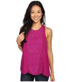 Lucky Brand - Pop Color Embroidered Tank Top