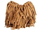 Frye - Lola Fringe Crossbody (Tan) - Bags and Luggage