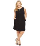 Calvin Klein Plus - Plus Size Sleeveless Lace-up Dress
