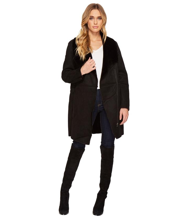 Bb Dakota - Kelden Faux Suede Shearling Coat