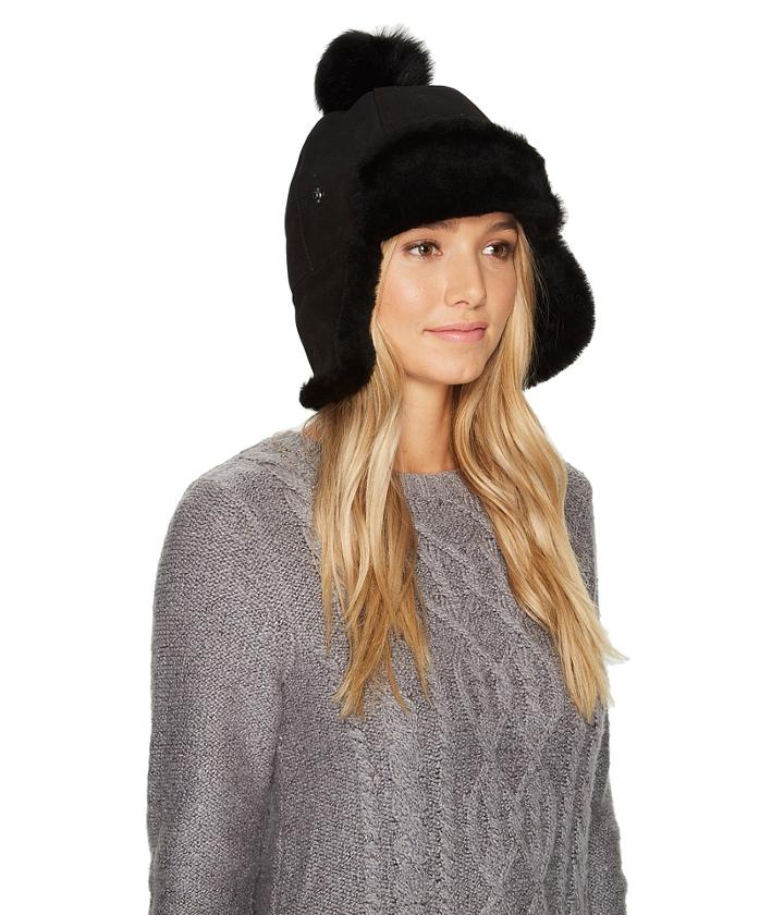 Ugg - Pom Waterproof Sheepskin Hat