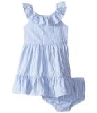 Ralph Lauren Baby - Seersucker Ruffle Dress