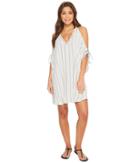 Robin Piccone - Norah V-neck Open Shoulder Tunic Cover-up