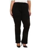 Nydj Plus Size - Plus Size Isabella Trousers In Black