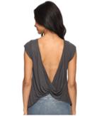 Rvca - Label Cowl Back Top