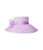 San Diego Hat Company - Drs1020 Organza Dress Hat W/ Rosette