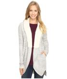 Mod-o-doc - Space Dye Thermal Sherpa Collar Cardigan