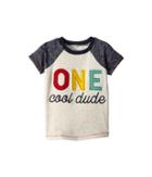 Mud Pie - One Cool Dude Short Sleeve Raglan Shirt
