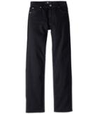 7 For All Mankind Kids - Slimmy Jeans In Black Out