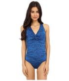 Jets By Jessika Allen - Melange Twist Front Dd/e-cup One-piece