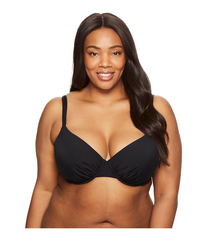 Jantzen - Plus Size Solids Over The Shoulder Underwire Bra