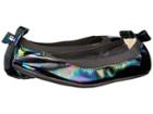 Yosi Samra Kids - Selma Oil Slick Patent Leather Flat
