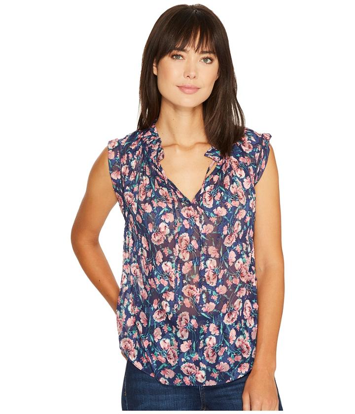 Rebecca Taylor - Sleeveless Tea Rose Top