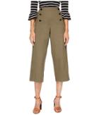 Kate Spade New York - Cropped Military Pants