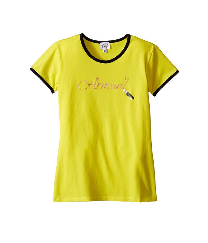 Armani Junior - T-shirt With Armani Lipstick Writing