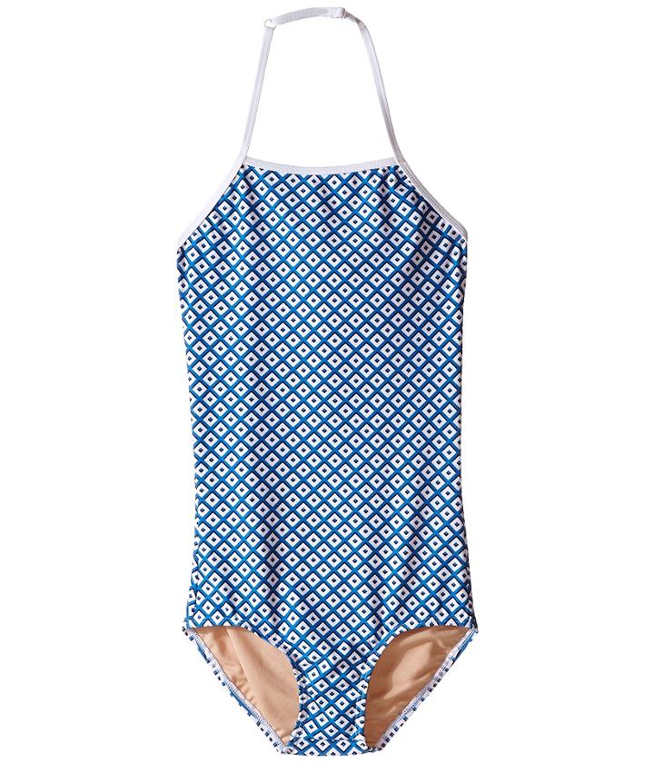 Toobydoo - Blue/white One-piece Swimsuit