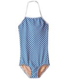 Toobydoo - Blue/white One-piece Swimsuit