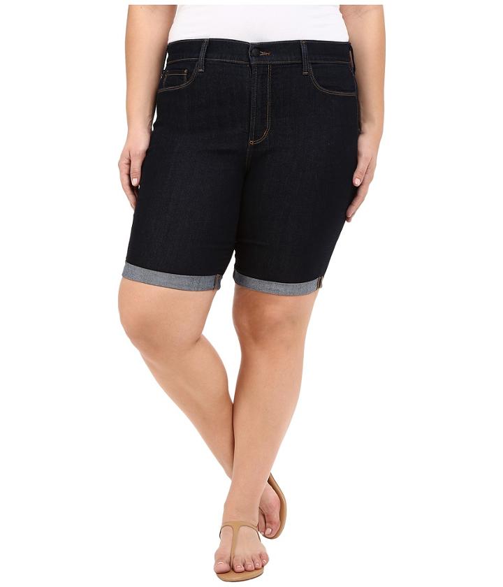 Nydj Plus Size - Plus Size Briella Roll Cuff Shorts