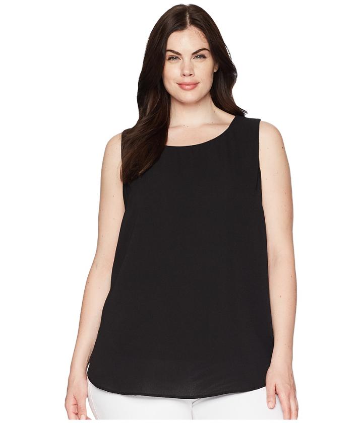 Kiyonna - Callista Crepe Tank Top