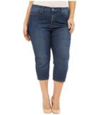 Nydj Plus Size - Plus Size Ariel Crop W/ Slit In Cleveland