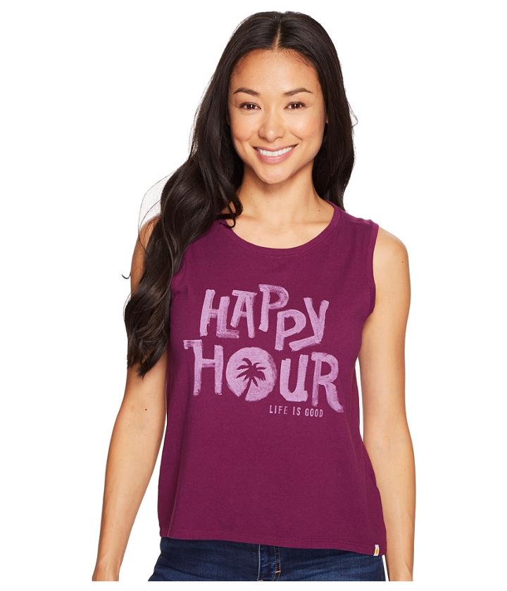 Life Is Good - Happy Hour Muscle Tee