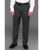 Perry Ellis Portfolio Classic Fit Flat Front Sharkskin Pant