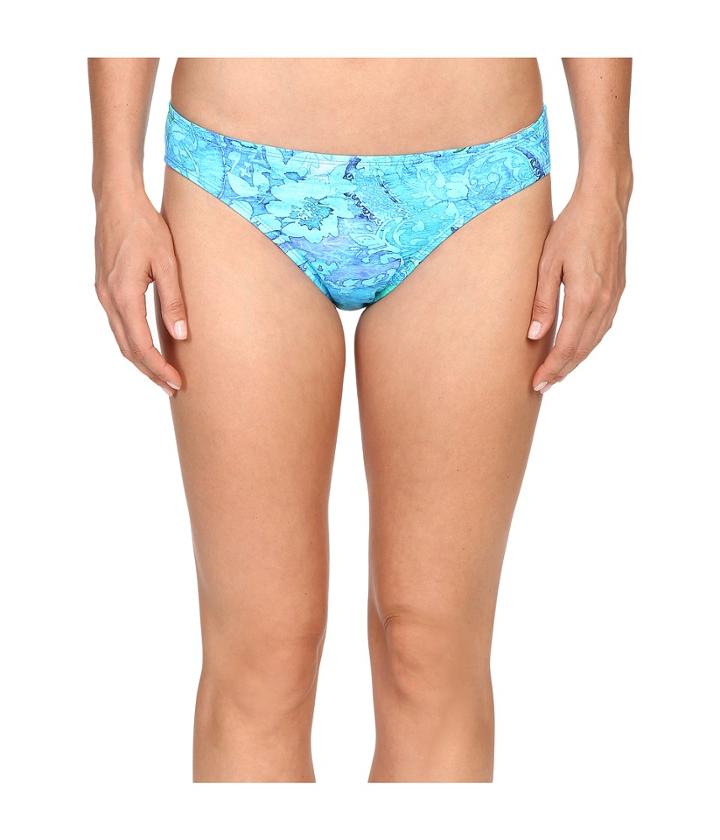 Lauren Ralph Lauren - Oceania Floral Print Hipster W/ Logo Plate