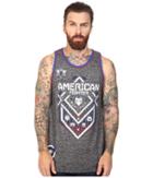 American Fighter - North Dakota Teach Contrast Rib Tank Top